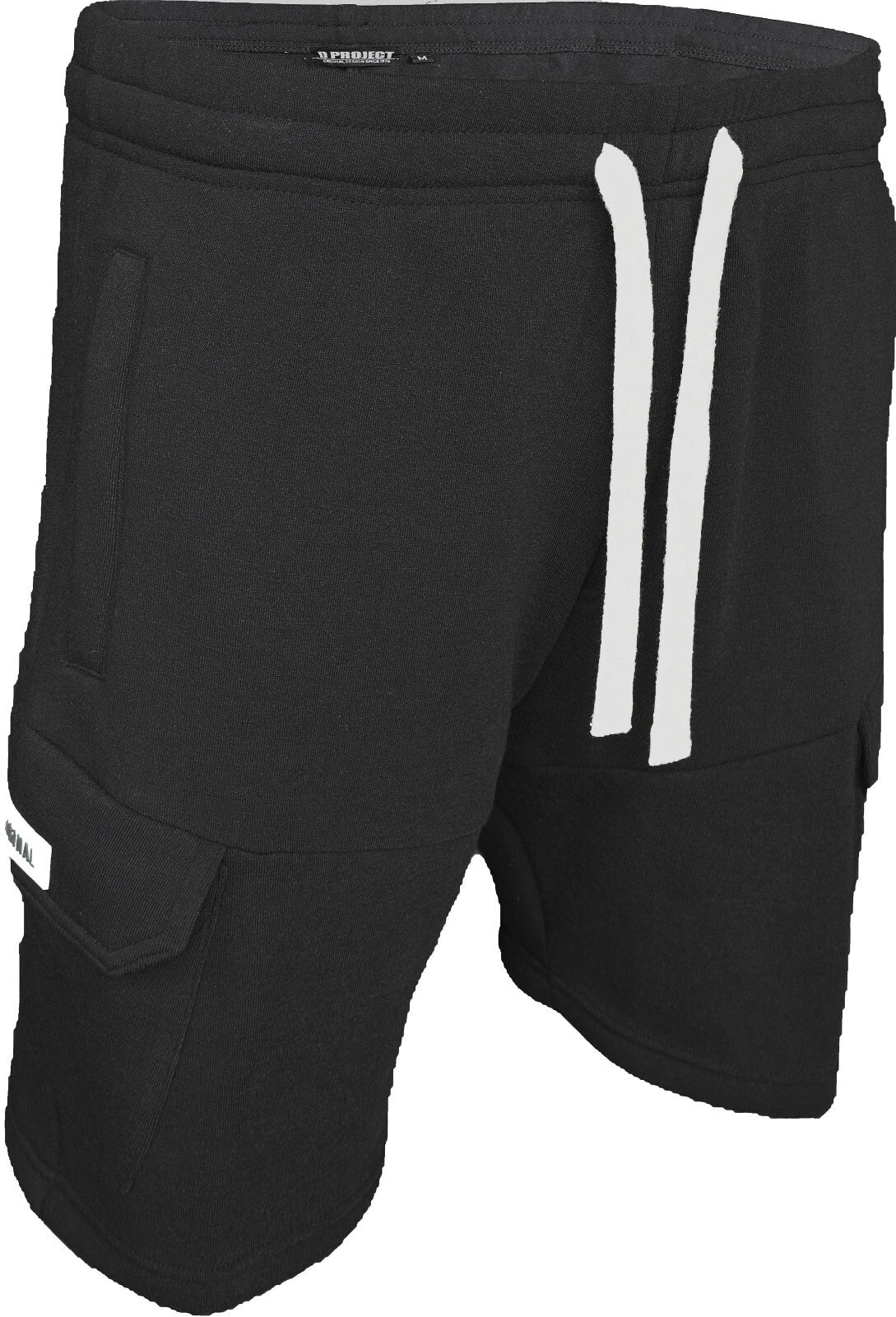 Men's Cargo Fleece Shorts With ZIPS Summer Gym Combat Pocket Elasticated Polycotton Shorts