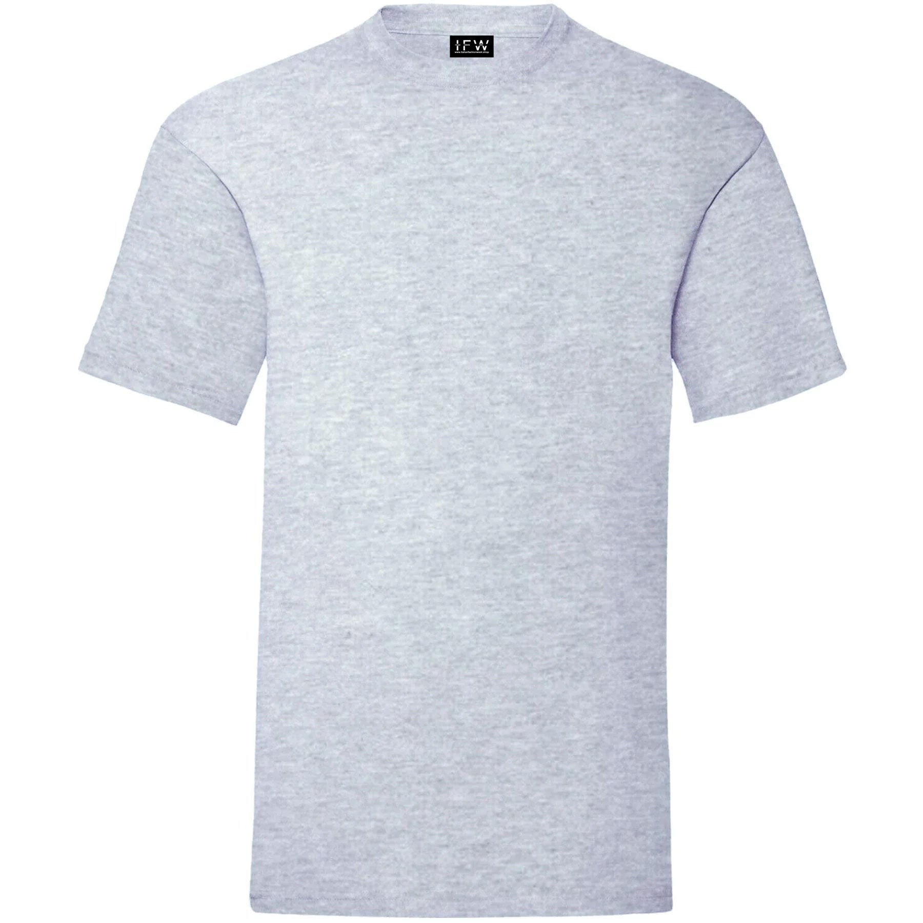 Men’s & Women’s 100% Cotton T-Shirt – Plain Short Sleeve Casual Tee