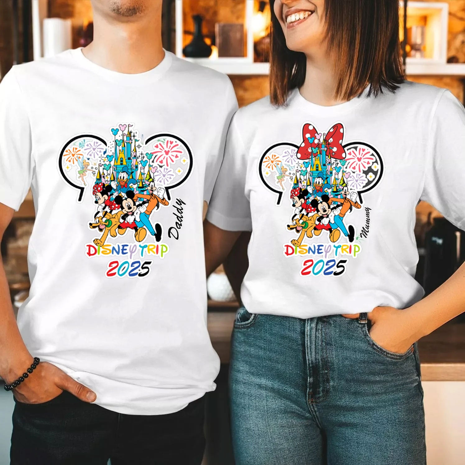 Personalized Disney Family Vacation T-Shirt – Matching Disneyland Trip Shirts
