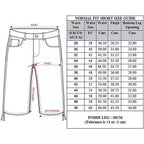 Men's Shorts Cargo Combat Work Shorts Pockets Knee Length Denim Half Pants