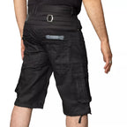 Men's Shorts Cargo Combat Work Shorts Pockets Knee Length Denim Half Pants