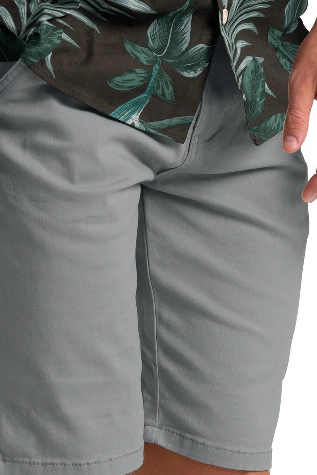 Men’s Stretch Cotton Chino Shorts – Summer Casual Half Pants, Lightweight Cargo Combat Style