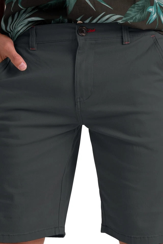 Men’s Stretch Cotton Chino Shorts – Summer Casual Half Pants, Lightweight Cargo Combat Style