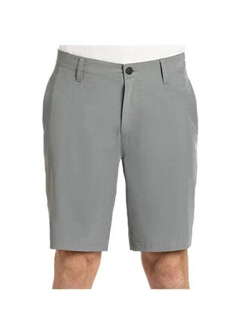 Men’s Quick-Dry Stretch Shorts – Casual Summer Beach Half Pants, Breathable Polyester