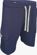 Men's Cargo Fleece Shorts With ZIPS Summer Gym Combat Pocket Elasticated Polycotton Shorts