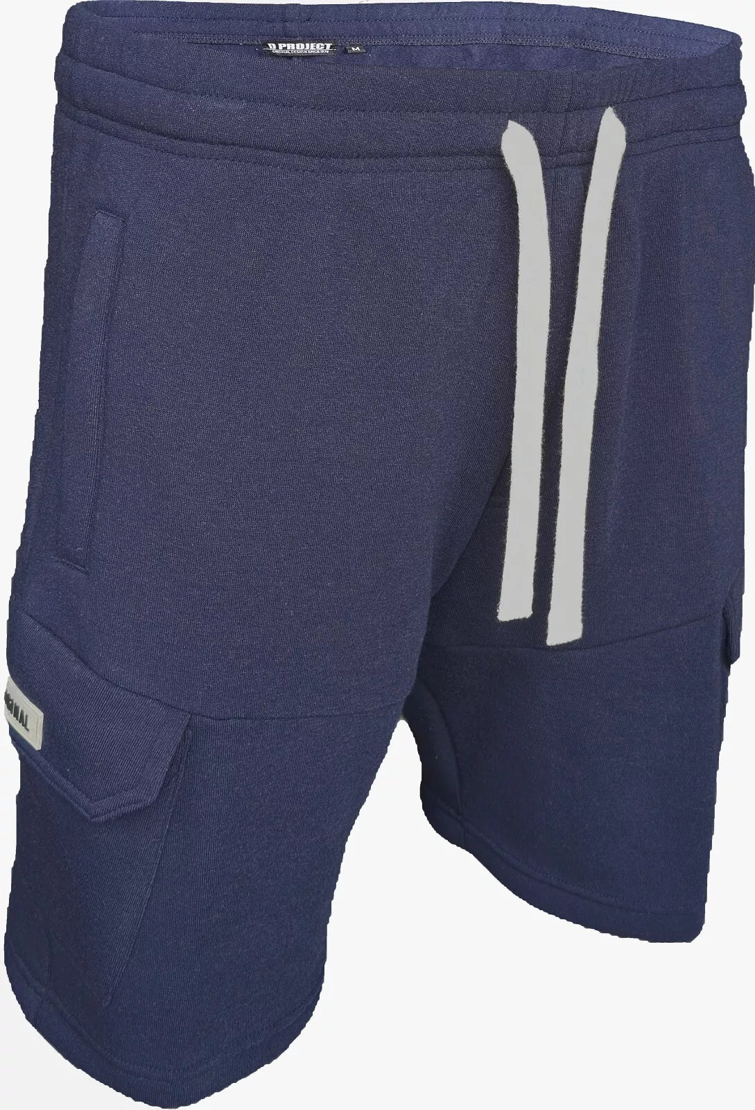 Men's Cargo Fleece Shorts With ZIPS Summer Gym Combat Pocket Elasticated Polycotton Shorts