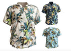 Men's Hawaiian Shirts, Holiday Palm Tree, Print Stag Party