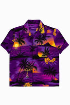 Men's Hawaiian Shirt Palm Tree Aloha Stag Beach Holiday Summer Party Fan Shirt