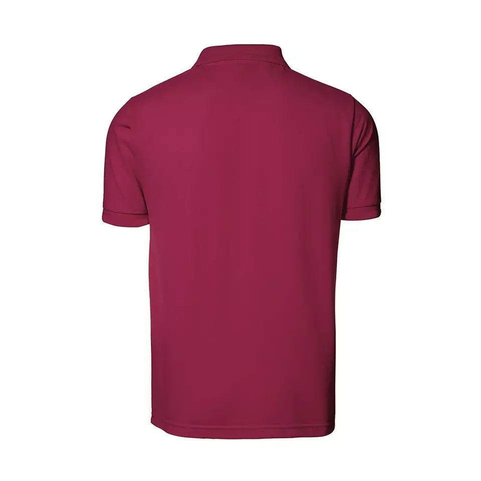 Men's Pique Polo Plain Polo Shirt Workwear 100% Cotton Short Sleeve