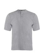 Men's Short Sleeve Henley T-Shirt Premium Quality for Plain Grandad Neck Tops Casual Summer