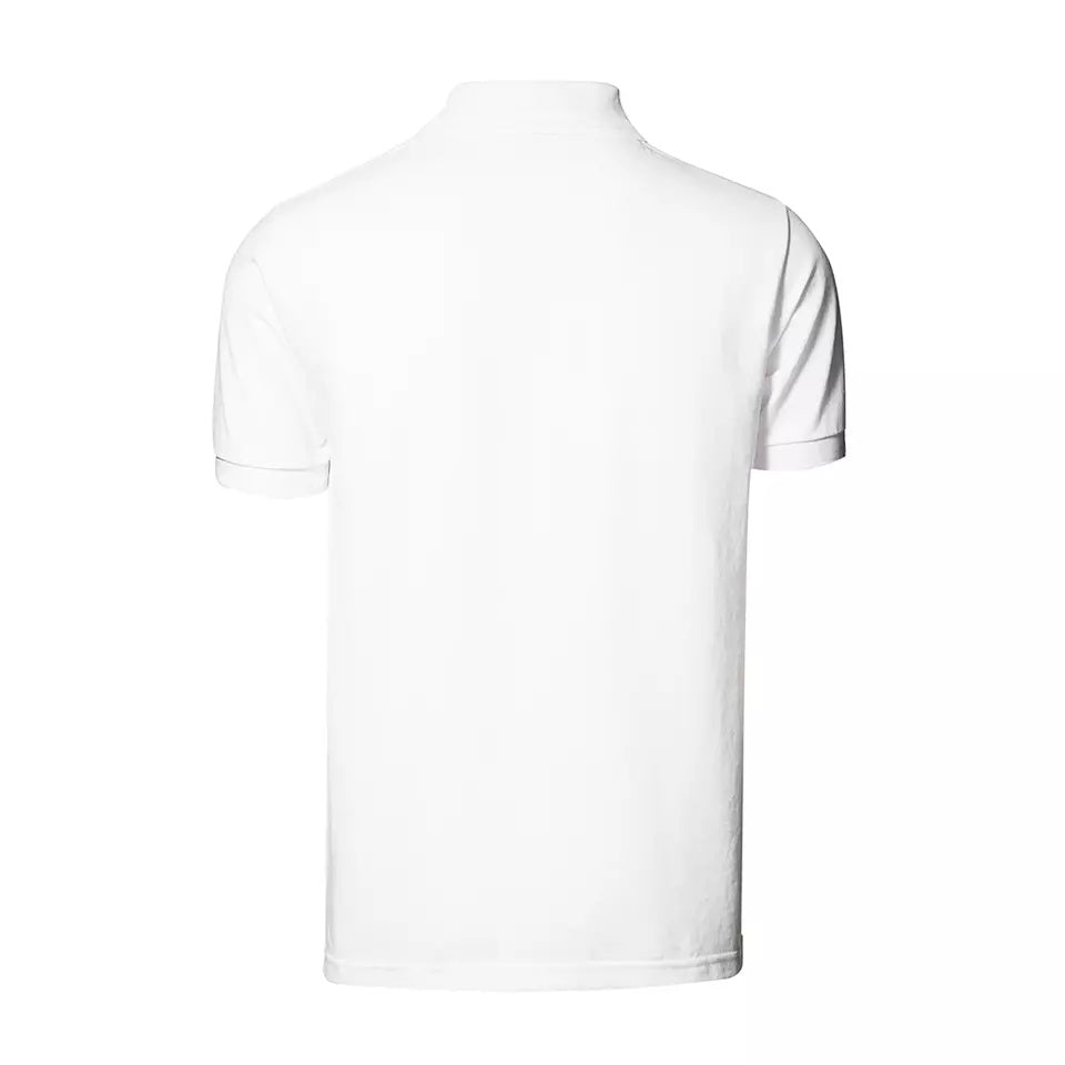 Men's Pique Polo Plain Polo Shirt Workwear 100% Cotton Short Sleeve