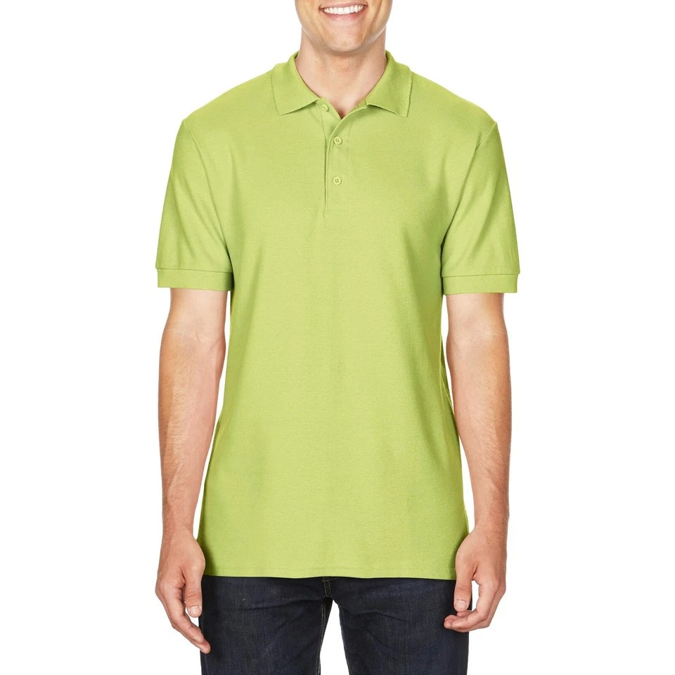Men’s Short Sleeve Polo Shirt – Plain Piqué Golf, Work & Casual Top