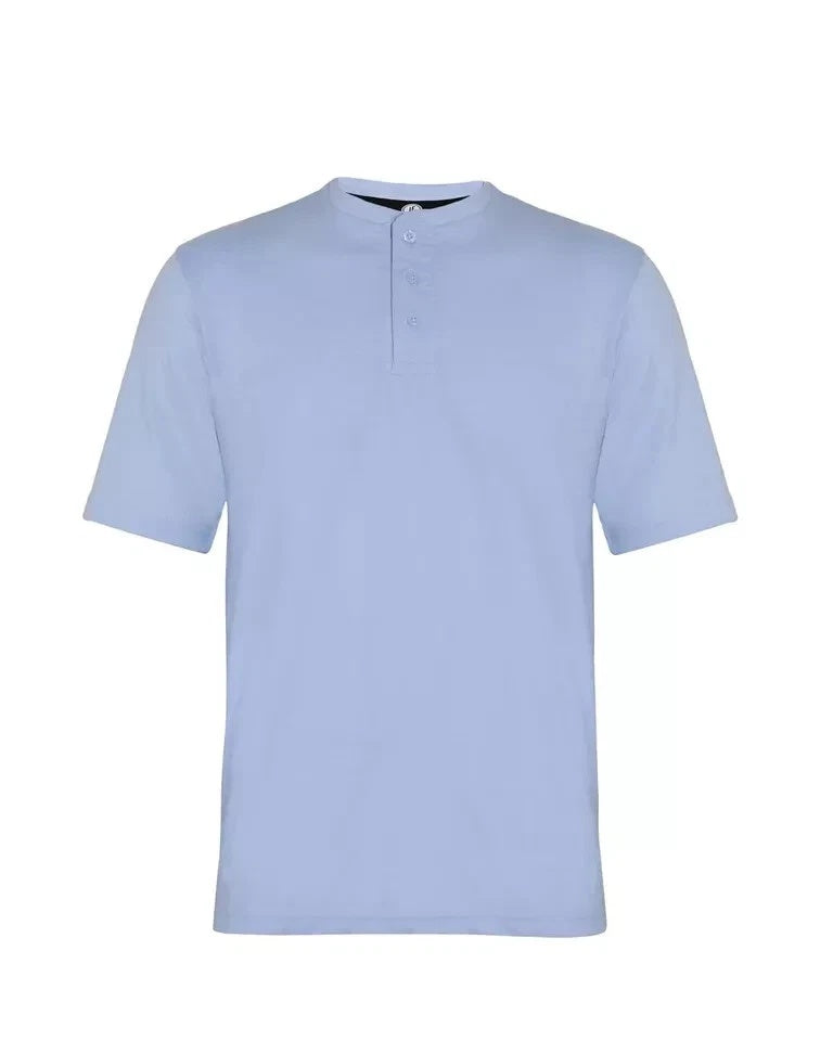 Men’s Premium Short Sleeve Henley T-Shirt – Casual Summer Top
