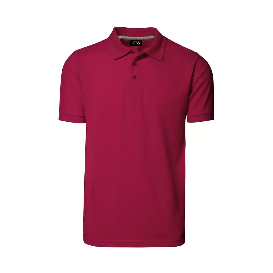 Men's Pique Polo Plain Polo Shirt Workwear 100% Cotton Short Sleeve