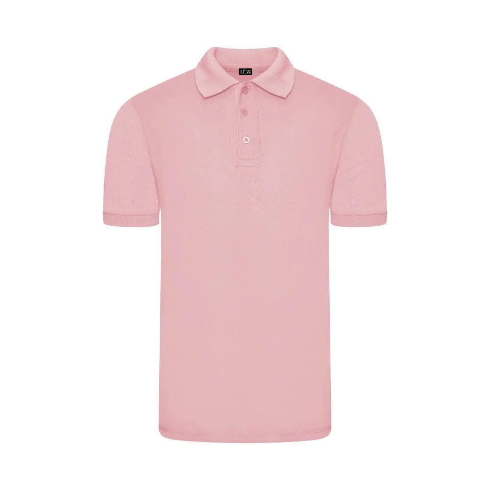 Men’s Short Sleeve Polo Shirt – Plain Piqué Golf, Work & Casual Top
